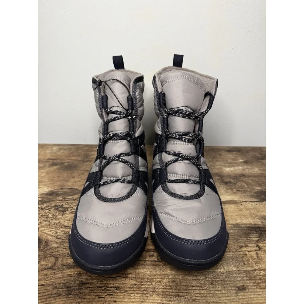 Sorel Whitney II Short Waterproof Insulated Boot Gray Youth Size 5